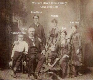 W.O. Jones, my Great Great Grandfather and his family in Louisville, ca 1885